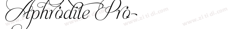 Aphrodite Pro字体转换